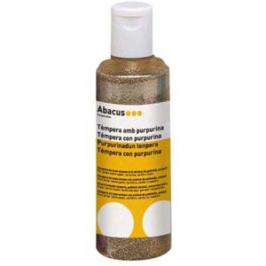 Abacus Témpera  Glitter 250ml oro