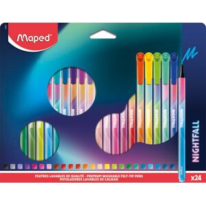 Maped Rotuladores  Nightfall 24 colores