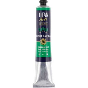 Titan Arts Pintura acrílica Titan 60ml verde claro