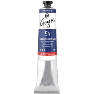 Titan Arts Pintura al óleo Goya 20ml azul ultramar claro