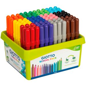 Giotto Rotuladores de colores  Turbo Maxi 108u Pack escuela