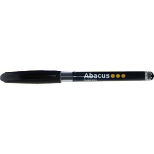 Abacus Bolígrafo Roller  negro, 10 unidades