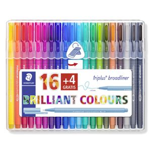 Staedtler Rotulador  Triplus Broadliner 16+4