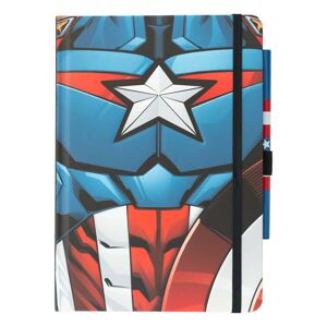 Erik Libreta A5 + bolígrafo Marvel Capitán America