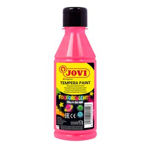 Jovi Témpera fosforescente  250ml rosa