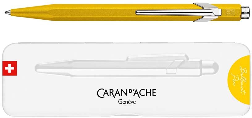 Caran d'Ache Bolígrafo 849  Colormat amarillo