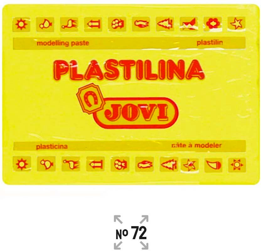 Jovi Plastelina  350g amarillo