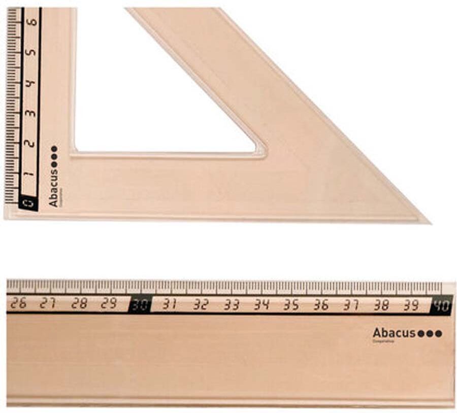 Abacus Regle Tecnic  50cm