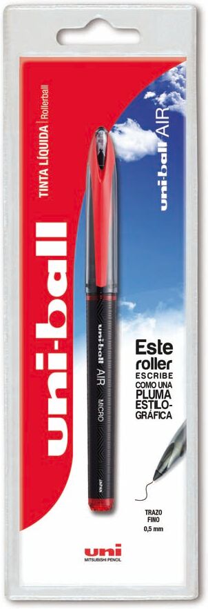 Uni-ball Roller  Air Micro UBA-188M rojo