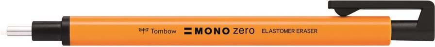 Tombow Portagomas  Mono Zero naranja neón