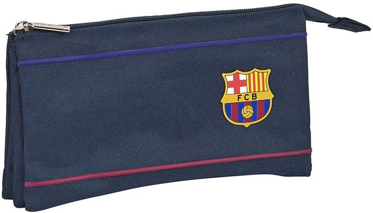 Safta Estuche Triple FCB