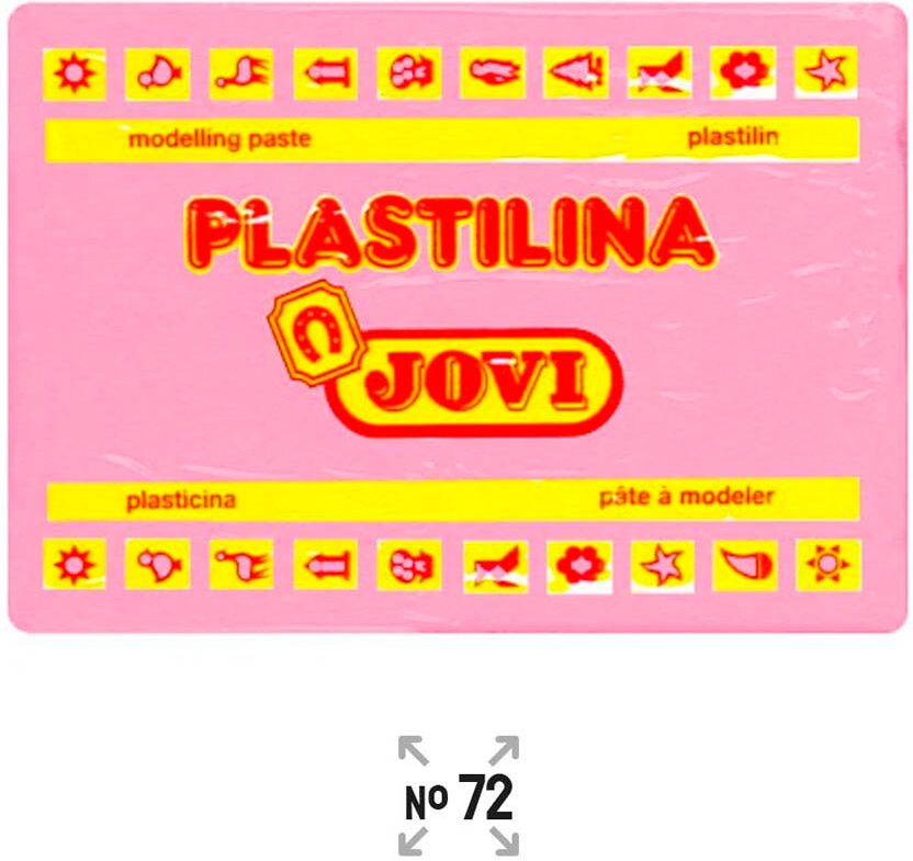 Jovi Plastelina  350g rosa