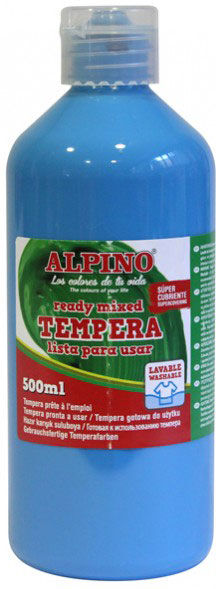 Alpino Témpera  500 ml Azul