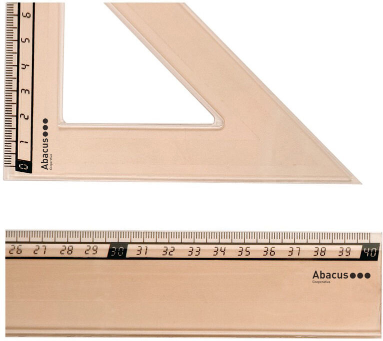 Abacus Regle Tecnic  40cm