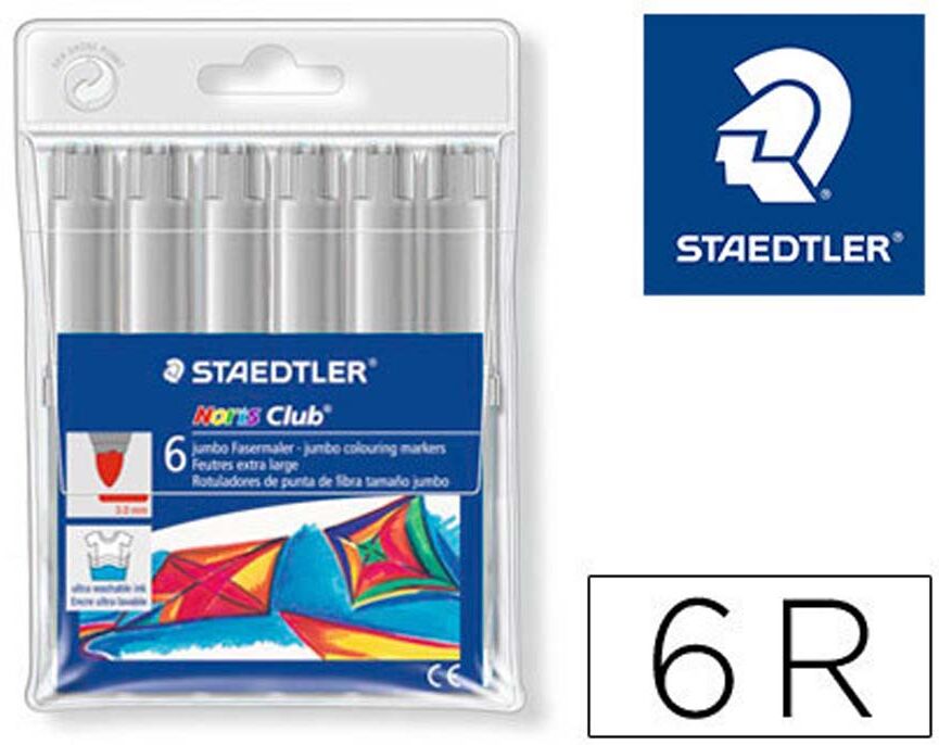 Staedtler Rotulador  Noris 340 gris 6u