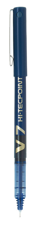 Pilot Roller  V-7 Hi-Tecpoint azul 12u