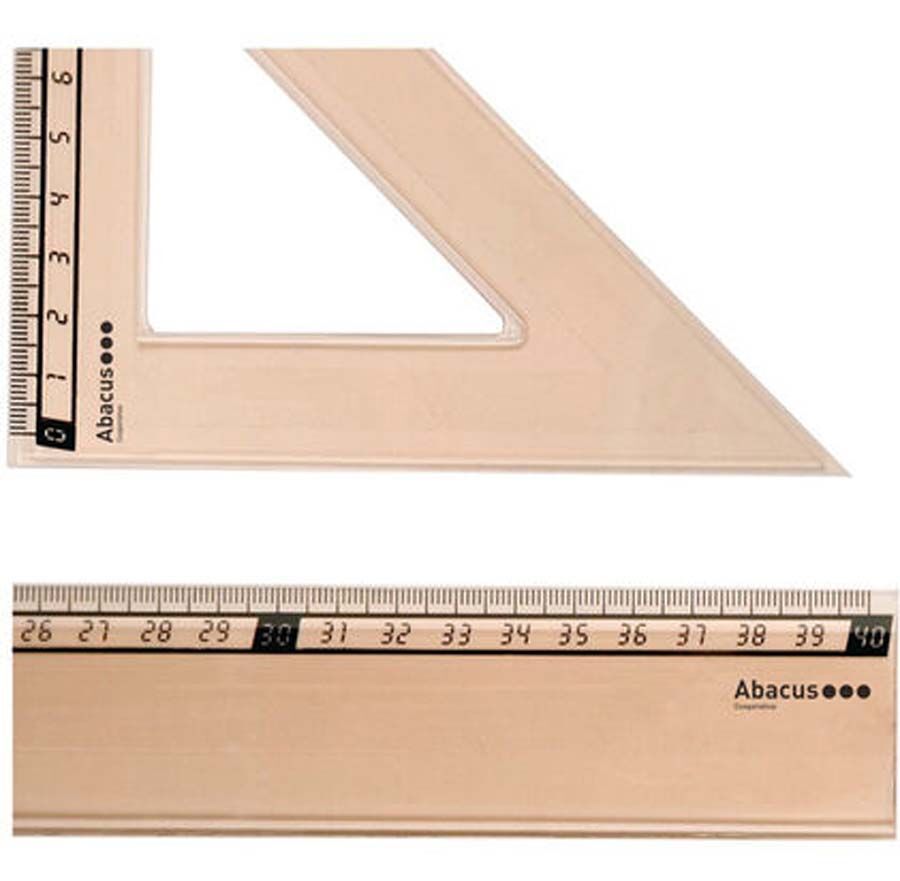 Abacus Regle Tecnic  20cm