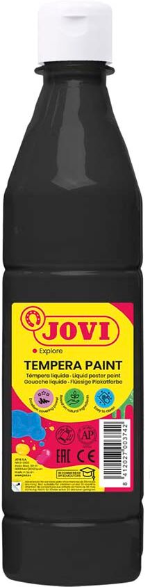 Jovi Témpera  500ml negro