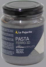 La Pajarita PASTA RELIEVE FERRO PLATA