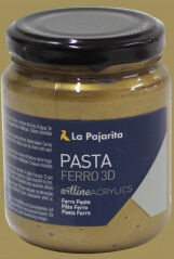 La Pajarita PASTA RELIEVE FERRO ORO