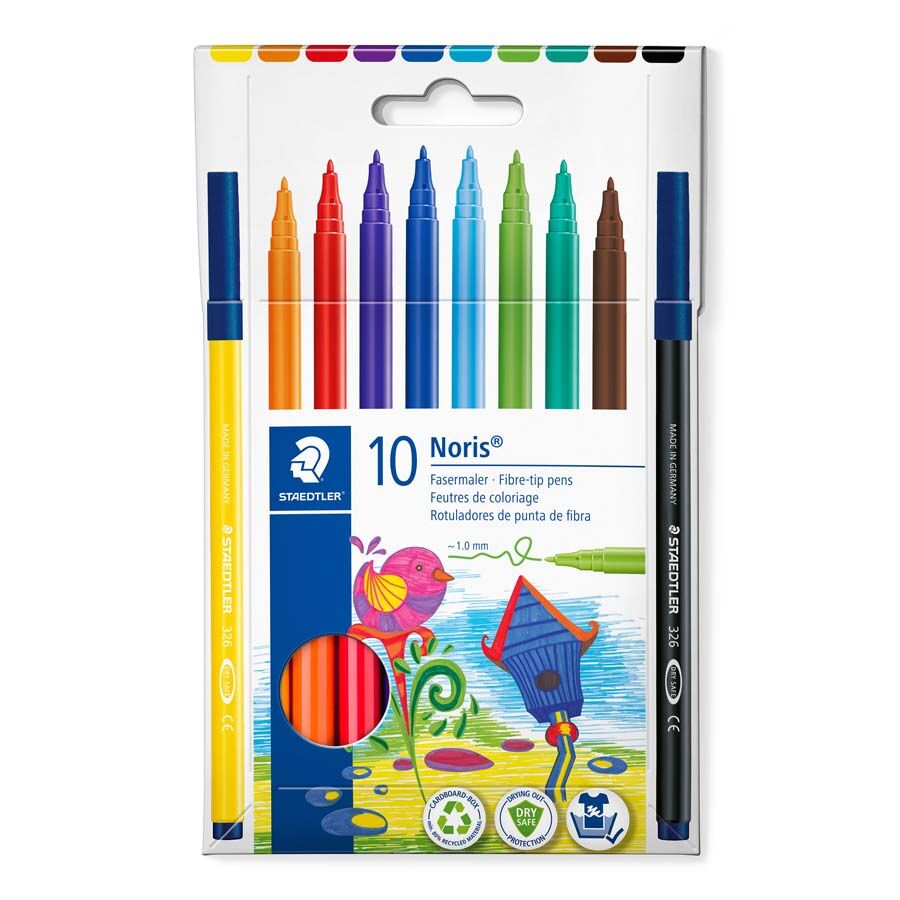 Staedtler Rotuladores 326 10 colores