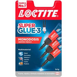 Superglue Pegamento Loctite -3 Monodosis 3u