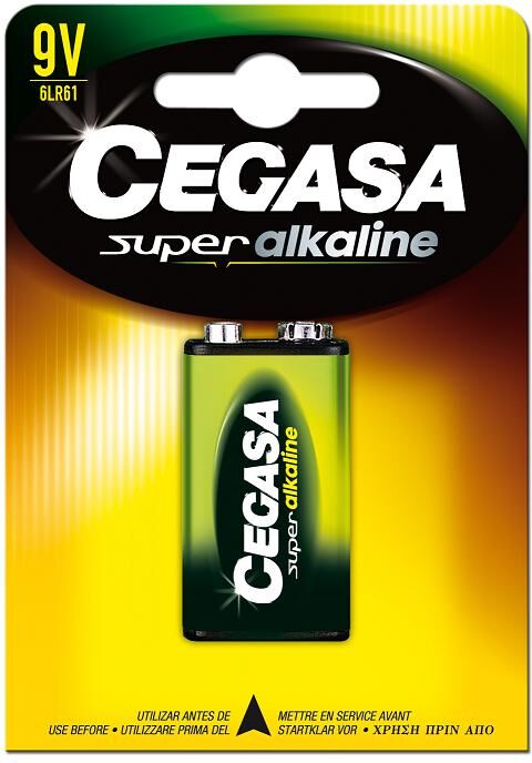 Cegasa Pilas  Alcalina LF22 9V