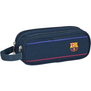 Safta Estuche Oval Doble FCB