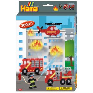 Hama Midi mosaico 3D  Bomberos 2000 piezas