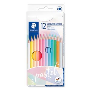 Staedtler Estoig Lápiz  Pastel 12 colores