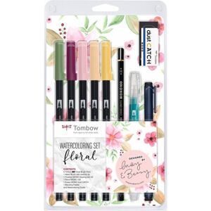 Tombow Set acuarela  Floral