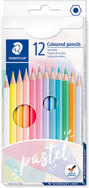 Staedtler Estoig Lápiz  Pastel 12 colores