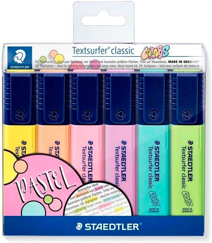 Staedtler Marcadores  Vintage Pastel 6 colores