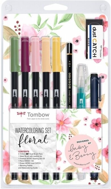 Tombow Set acuarela  Floral