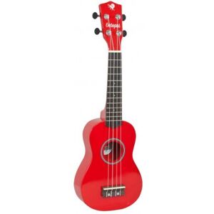 Tico Ukelele Oktopus Soprano  Rojo