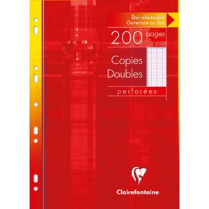 Clairefontaine Recambio libreta doble A4  200 hojas