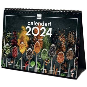 Finocam Calendario sobremesa  Recetas 2024 cat