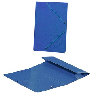 Senfort Carpeta gomas y bolsa Folio  azul