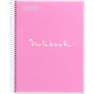 Miquelrius Cuaderno  Emotions A4 Tapa Dura 80 hojas 90gr Rosa