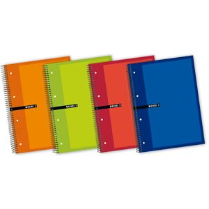 Enri Notebook  A4 120+40 hojas 5x5