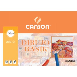 Canson Papel  Basik Dibujo A3+ 130g Recuadro 250 hojas