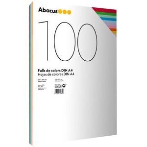 Abacus Papel de colores  A4 100 hojas