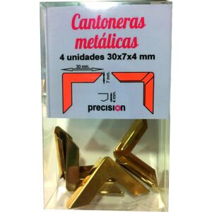 Precision Protector esquineras  Metal oro 4u