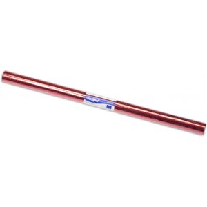 Sadipal Rollo de papel celofán taladrado  0,5x16,25m 30g rojo