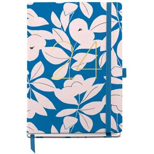 MiquelRius Agenda plus  sem/vista mult 2024 Blue bloom