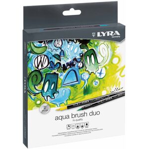 Bic Rotuladores Duo Pincel/Fine Lyra 24 colores