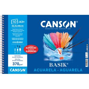 Canson Bloc acuarela  Basik 32x46 10 hojas