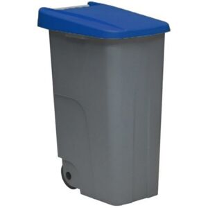 Denox Contenedor  Reciclo 110L - Tapa cerrada azul