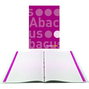 Abacus Notebook1 encuadernado  A4 5x5 70g 100 hojas lila