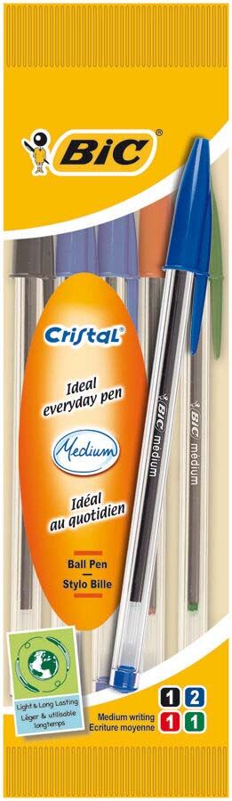 Bic Bolígrafos  Cristal 5u